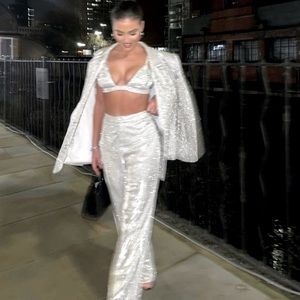 SLA the Label Gold Santorini Pants NWT